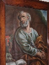 'Saint Peter', oil on paper, signed - Giu. Palma fece 1840 -, italian school of the first half of the nineteenth century. - Picture 01