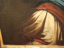 'Testa femminile', olio su tela, scuola romana degli inizi del XVIII secolo. - Foto 03