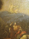 'La battaglia contro Amalek', olio su tela, scuola fiamminga della seconda met del XVII secolo. - Foto 07