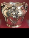 A German silver art nouveau wine cooler by Wilkens & Shne, Bremen, Germany, 1902.  - Picture 01