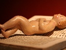 The Holy Child, crib figure, polycrome terracotta, Naples, end of XVIII century. - Picture 01
