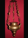 Engraved, natural bronze lantern, Mosan art, Flanders, early 18th century. - Picture 01
