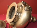 Lanterna in bronzo , Fiandre, fine XVII-inizi XVIII secolo. - Foto 04
