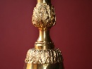 Candelieri in bronzo dorato, Francia, inizio '800. - Foto 05