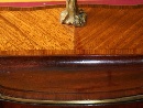 Porta-penne in legno di mogano, palissandro e bronzo dorato, Francia, fine del XIX-inizi del XX secolo. - Foto 06