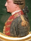 Ritratto di ignoto, rilievo in cera colorata e applicazioni di corda su fondo di vetro trasparente, Regno Unito, 1780 circa. - Foto 03